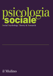 Cover of the journal Psicologia sociale - 1827-2517