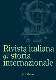Cover of the journal Rivista italiana di storia internazionale - 2611-8602