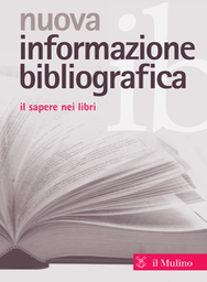 Cover of Nuova informazione bibliografica - 1824-0771