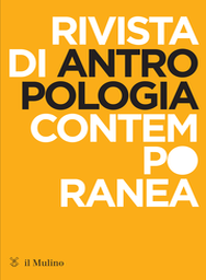 Cover of the issue number 2/2023 of the journal: Rivista di antropologia contemporanea